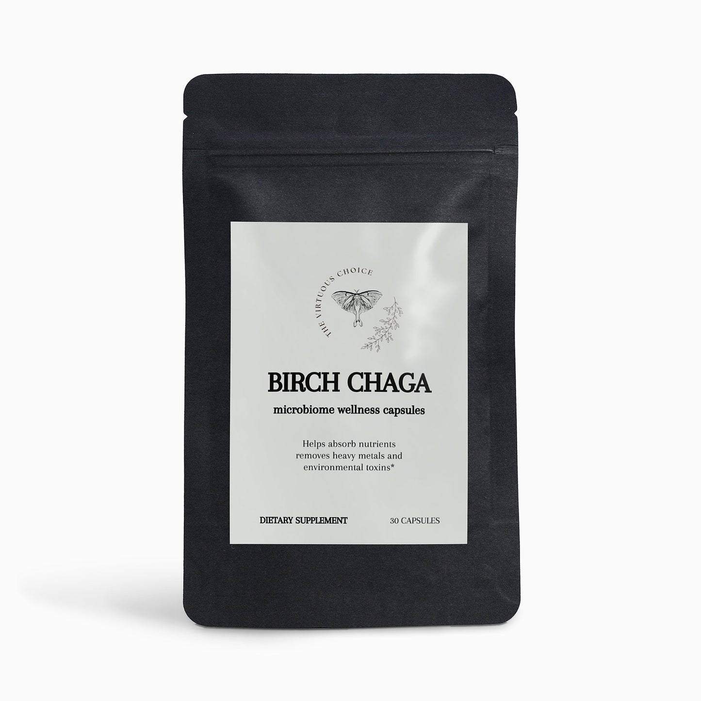 Birch Chaga Microbiome Wellness Capsules