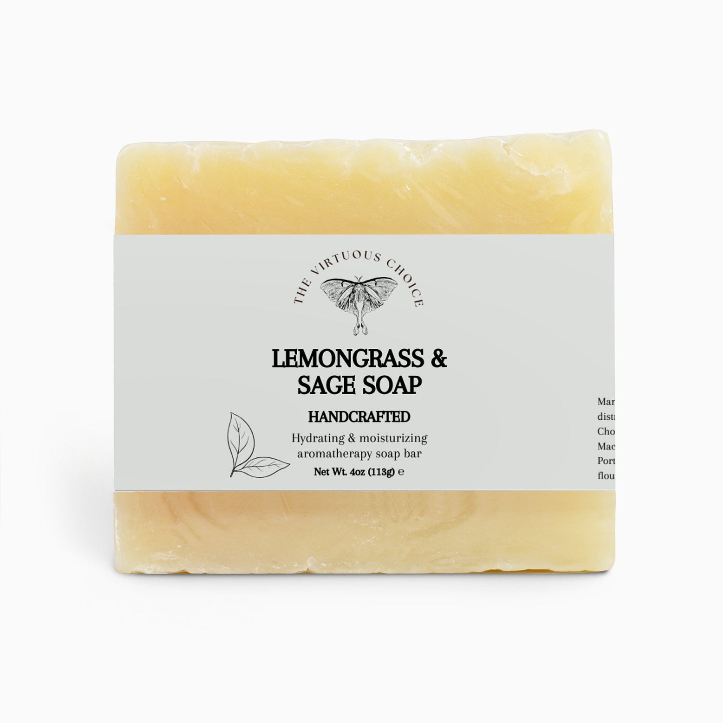 Lemongrass & Sage Soap